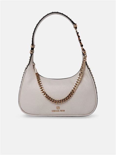 michael michael kors piper small logo shoulder bag|Piper Small Crystal Logo Suede Shoulder Bag .